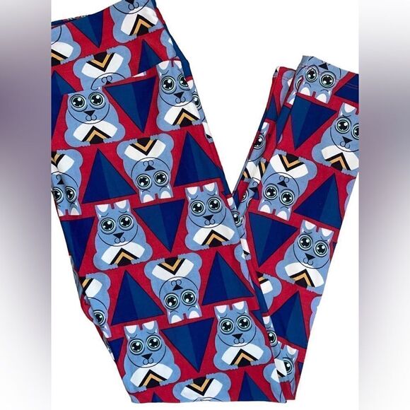 LuLaRoe TC Leggings • Squirrels • Unicorn Collection • Adult Size 12-16+ • NWOT - Picture 4 of 15